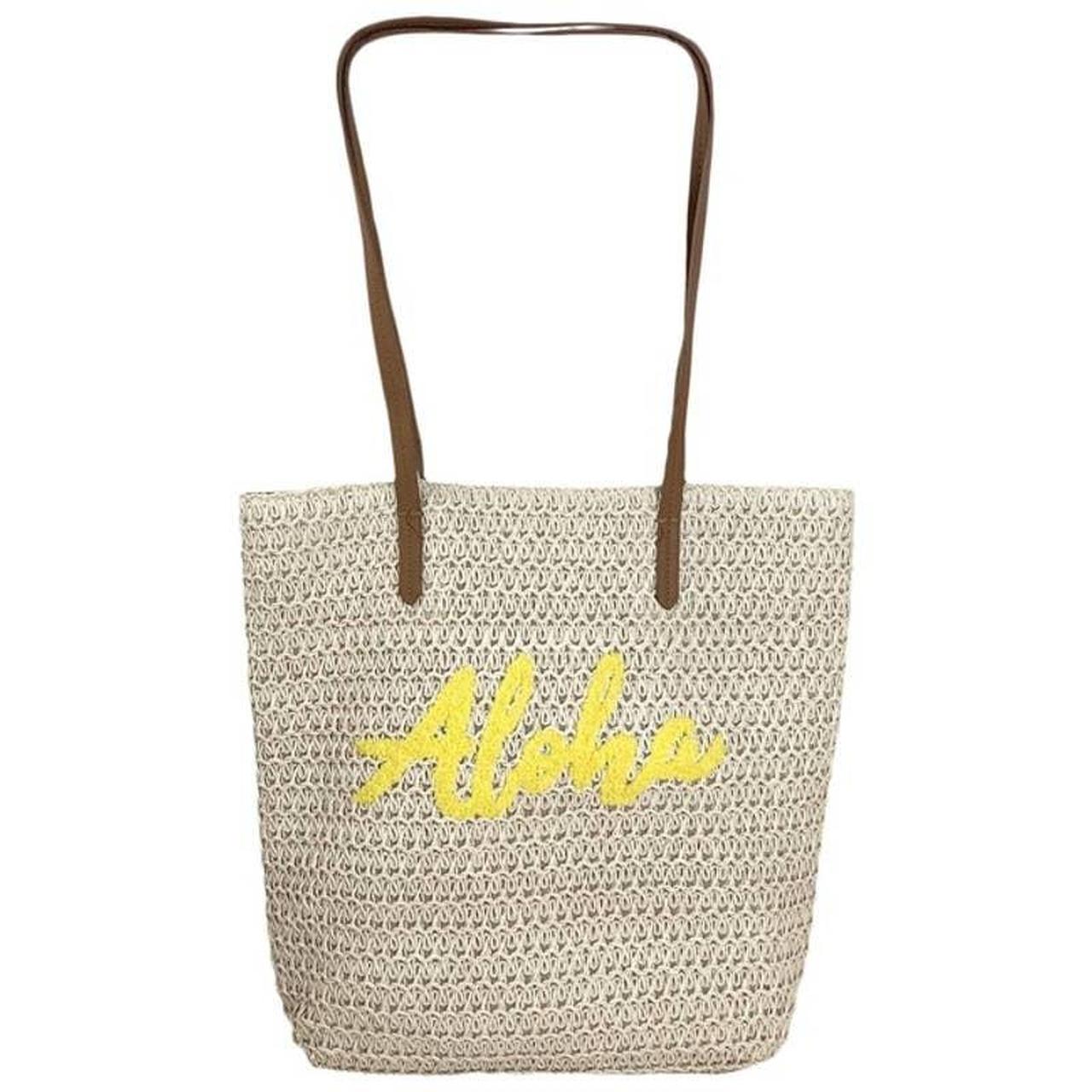 Packable deals straw tote