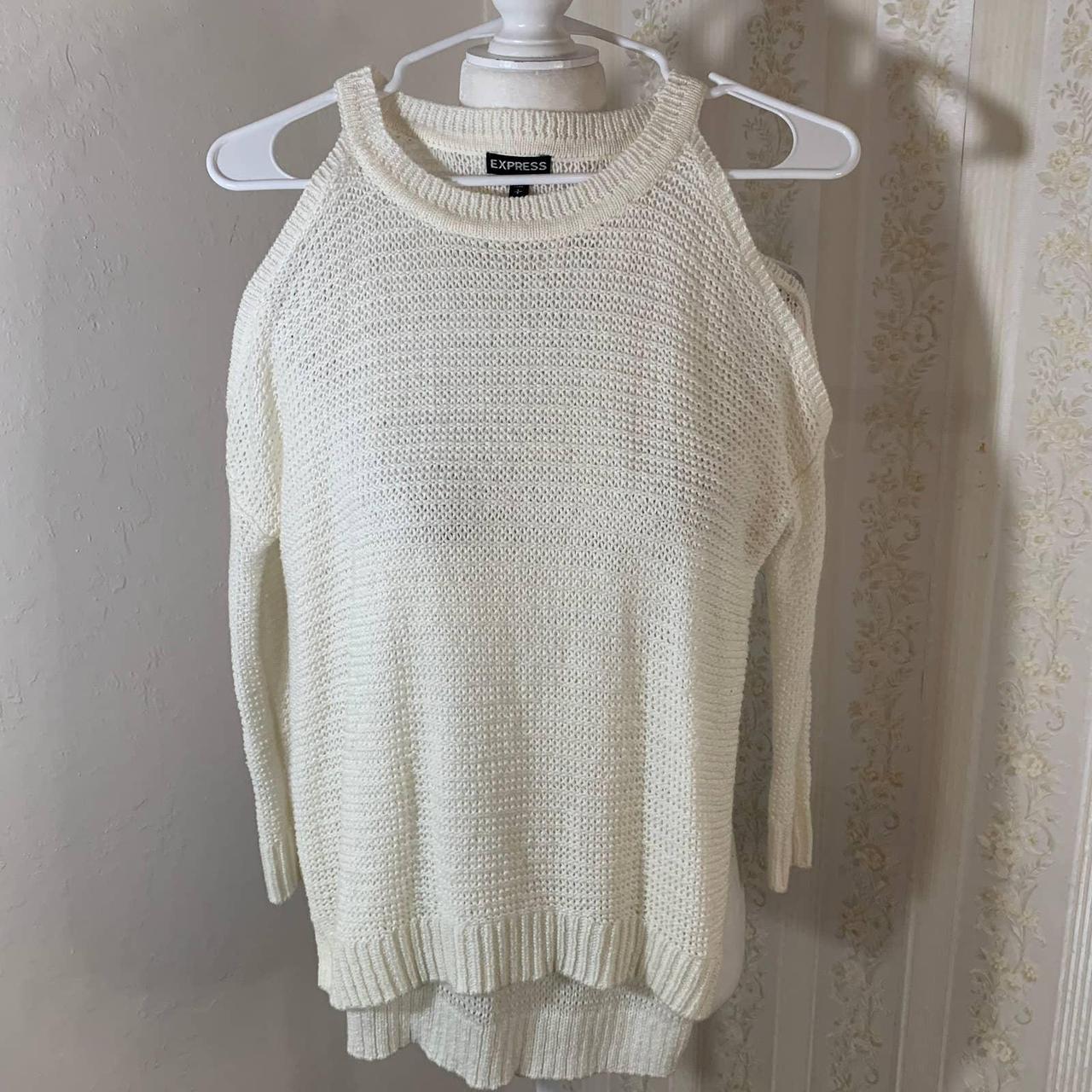 Express 2025 white jumper