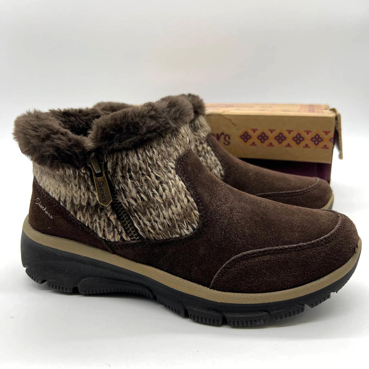 Skechers sweater outlet boots