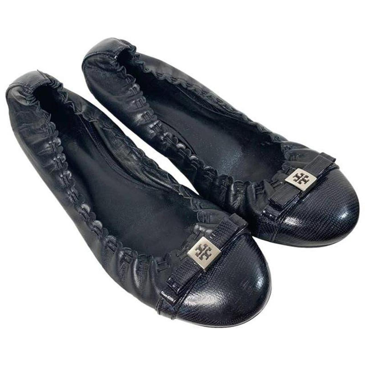 Tory burch black outlet flat shoes