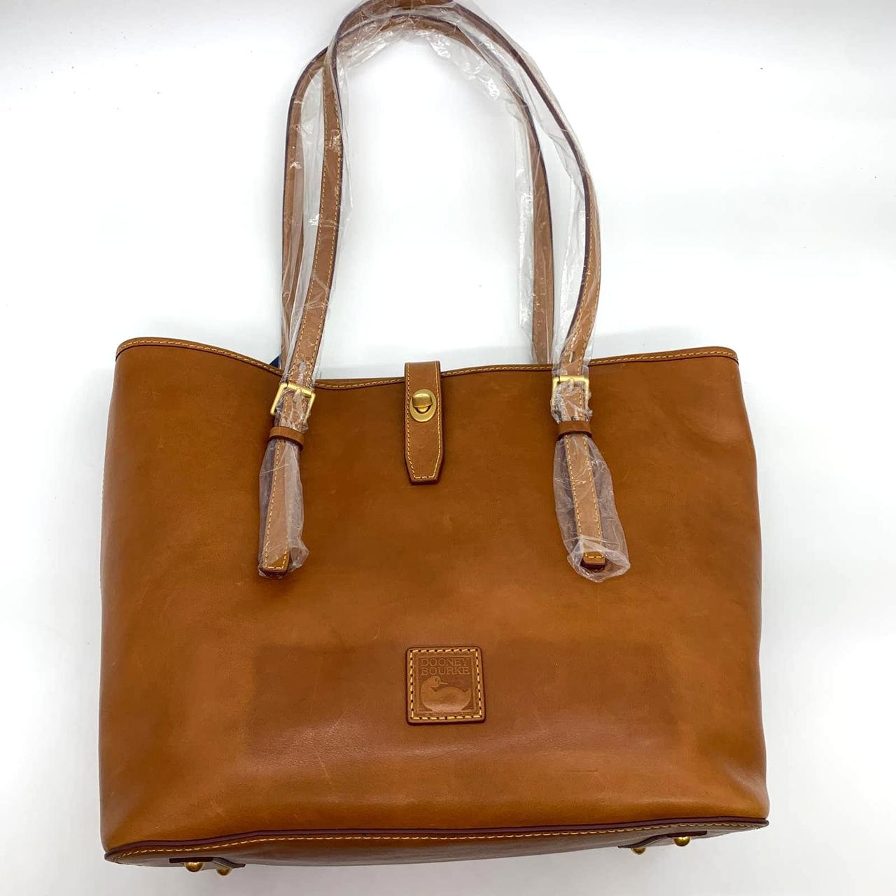 Dooney Bourke Florentine Leather Dover Tote Brown Depop