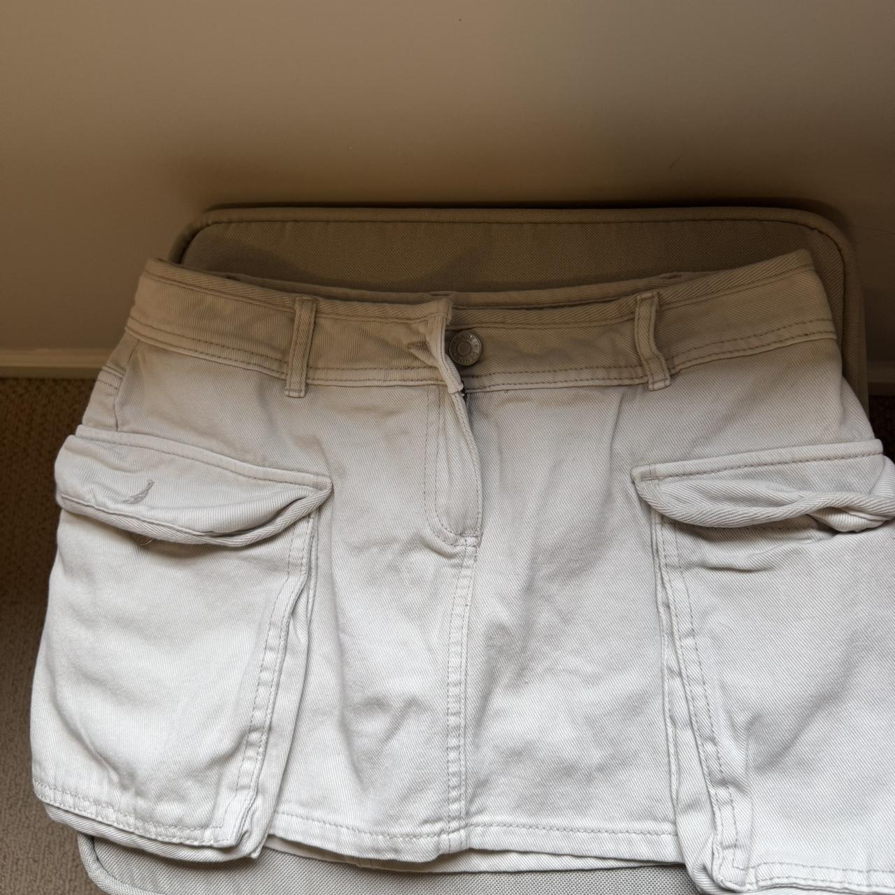 Garage Women's Skirt - White/Cream - XS – cream c… - image 1