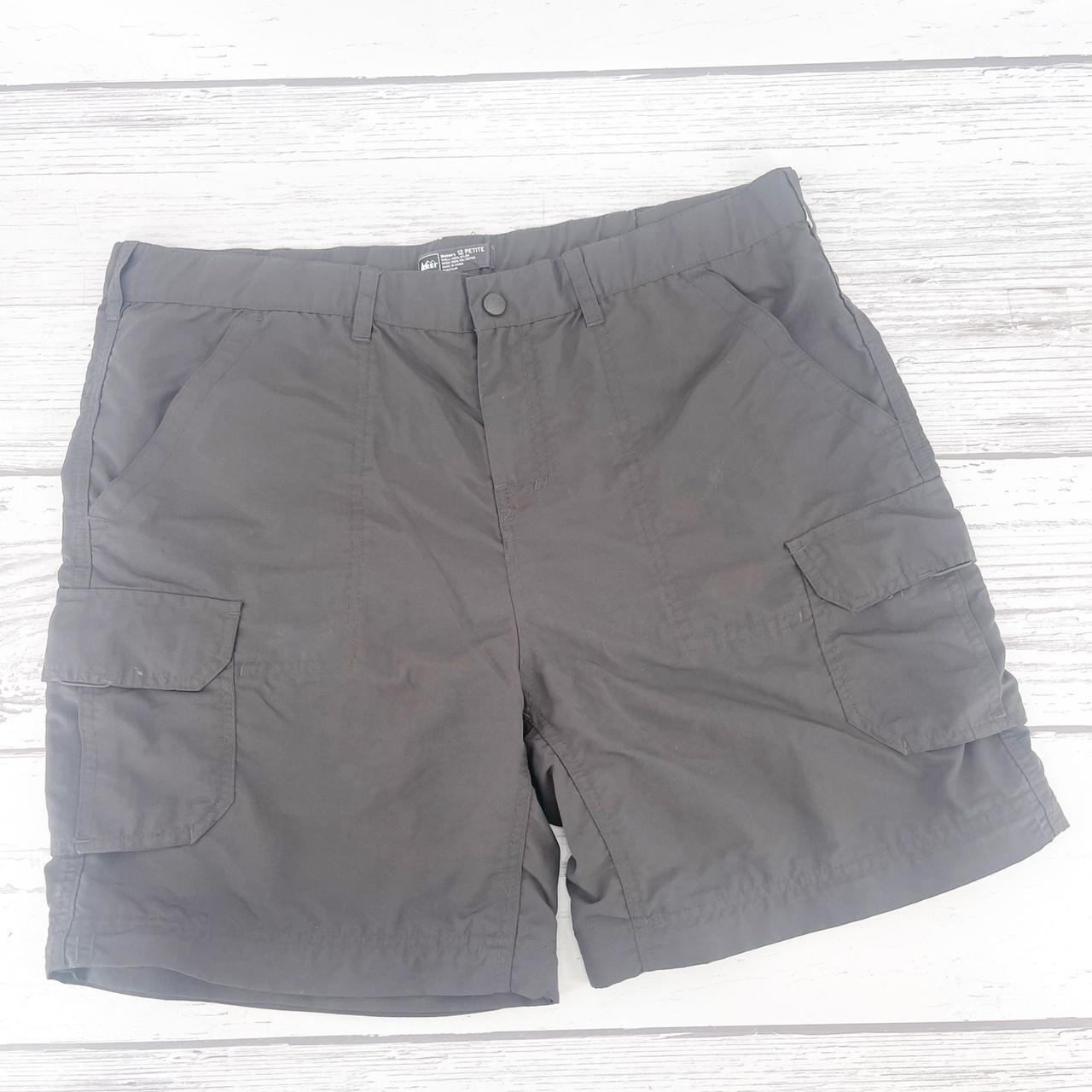 REI Coop Women's Brown and Grey Shorts Depop