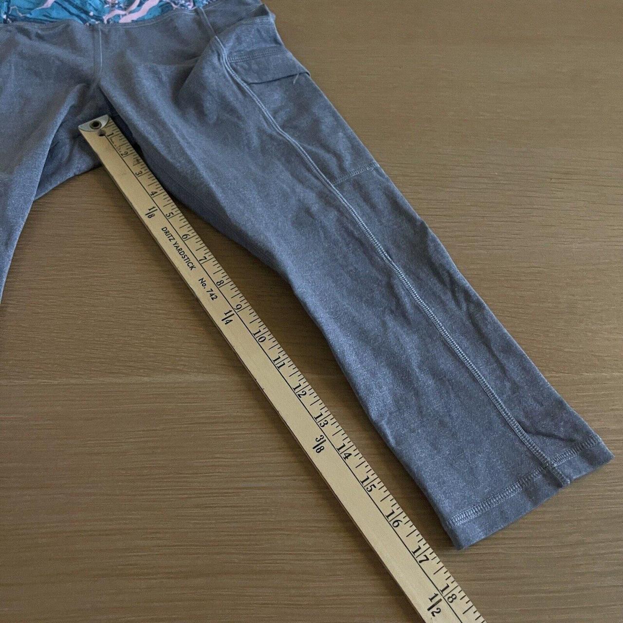 Girl's Ivivva Lululemon Crop Leggings Size 12 Gray, - Depop