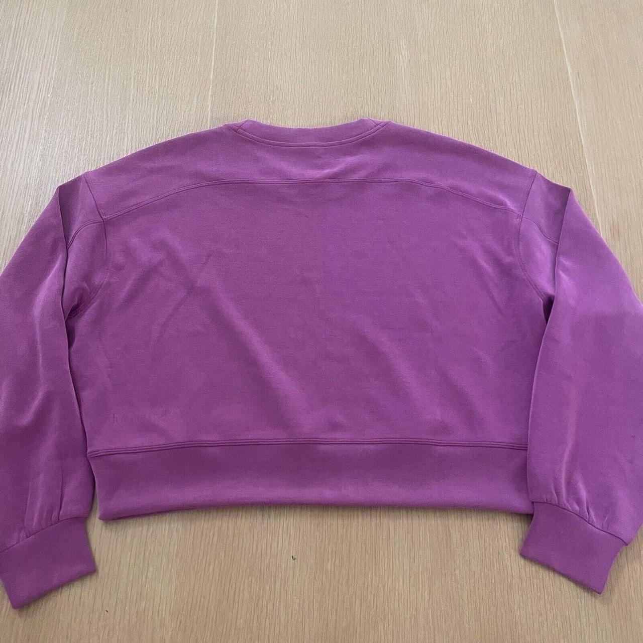 Lululemon PERFECTLY OVERSIZED CROPPED CREW  - Depop