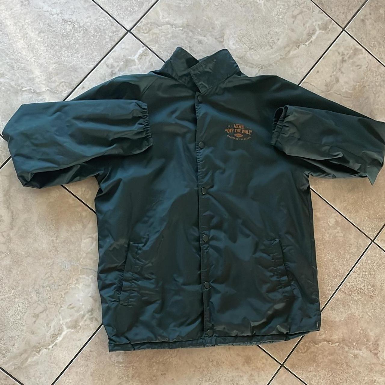 Vans 2025 green windbreaker