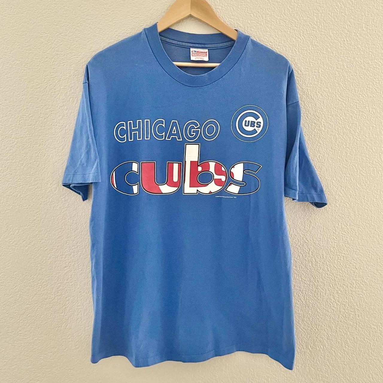 Vintage 80s Chicago Cubs T Shirt 80s MLB Baseball - Depop