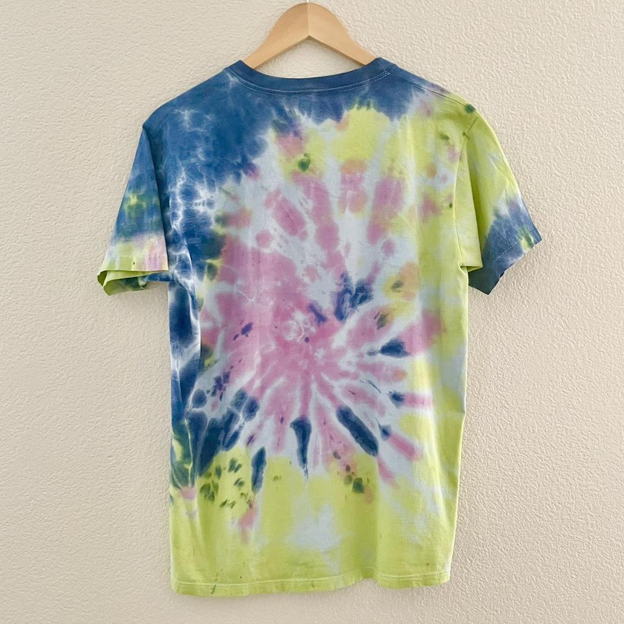 Vintage 90s Reebok T-Shirt Dallas Cowboys Tie Dye - Depop