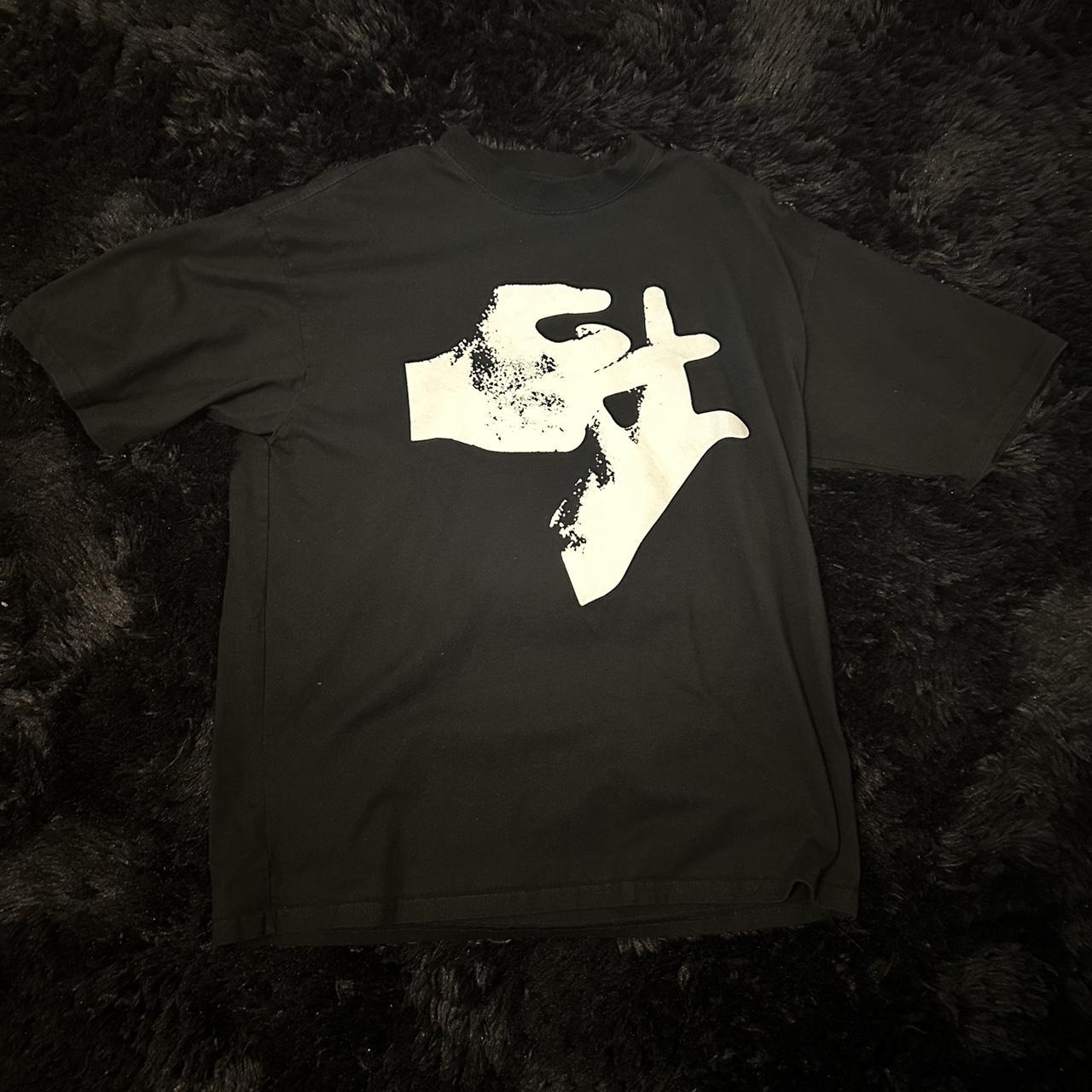 Playboi carti hands tee size M #opium #y2k #carti... - Depop