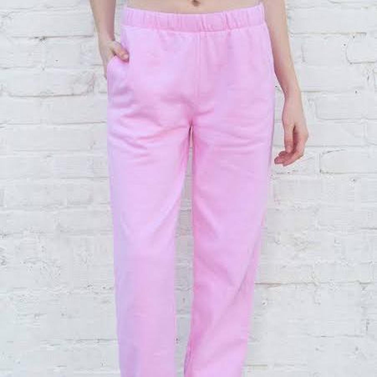 Brandy melville light pink sweatpants sale