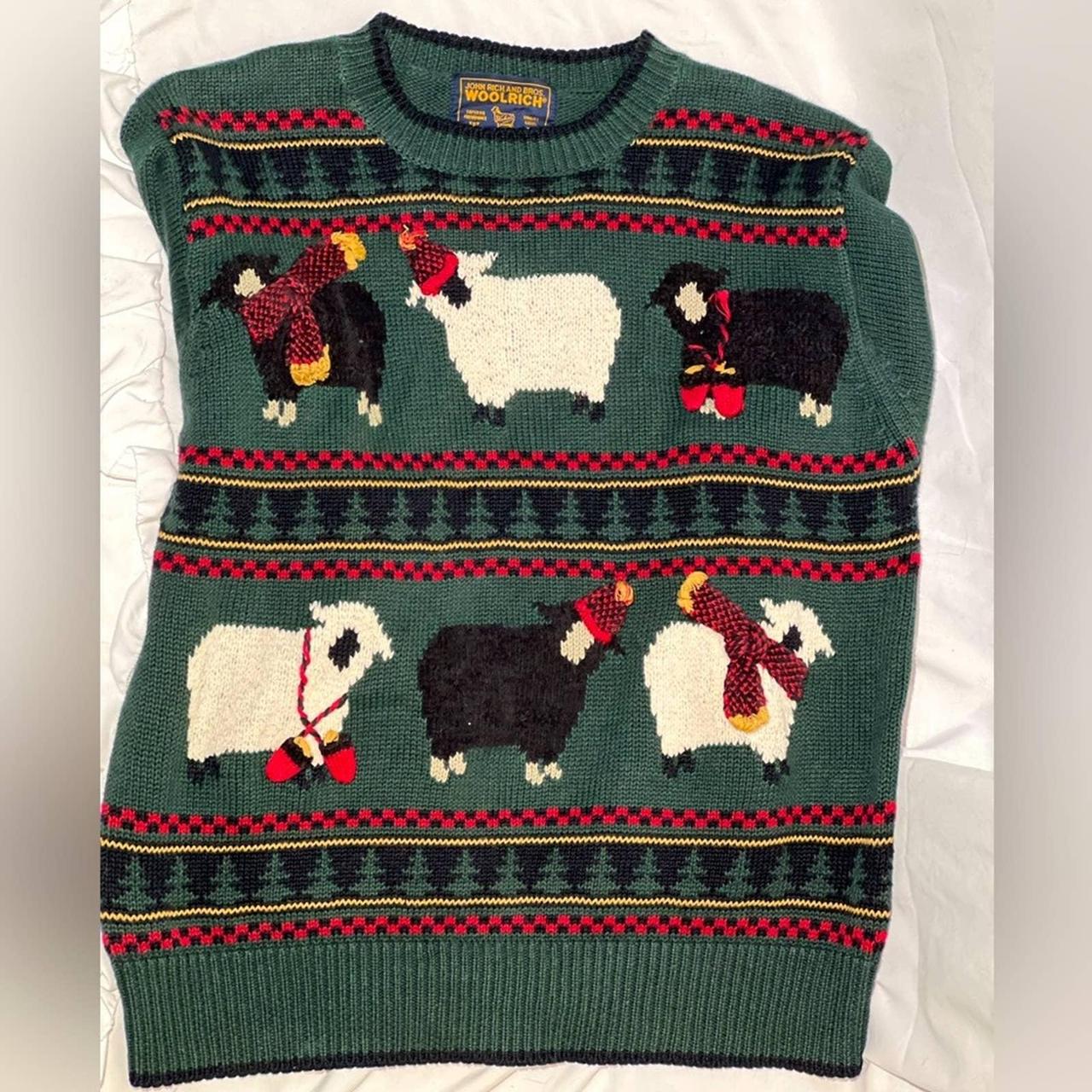 VINTAGE Woolrich Sheep Sweater | Rare Unique Women's | Depop