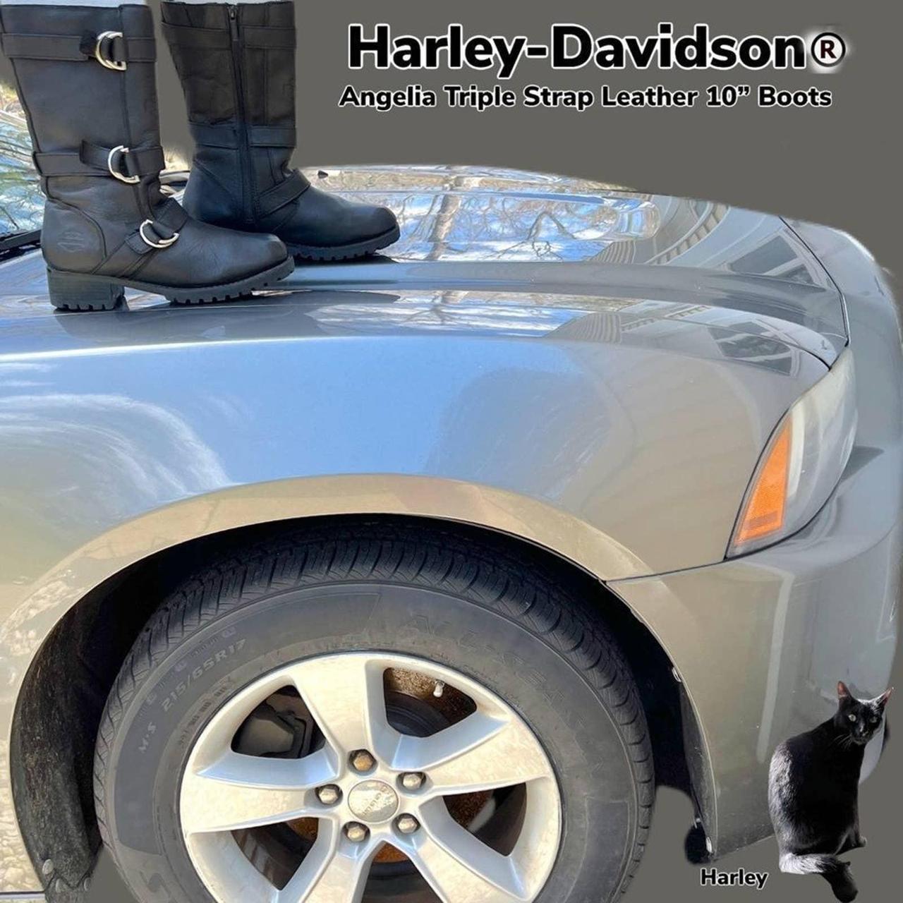 Harley davidson clearance boot straps