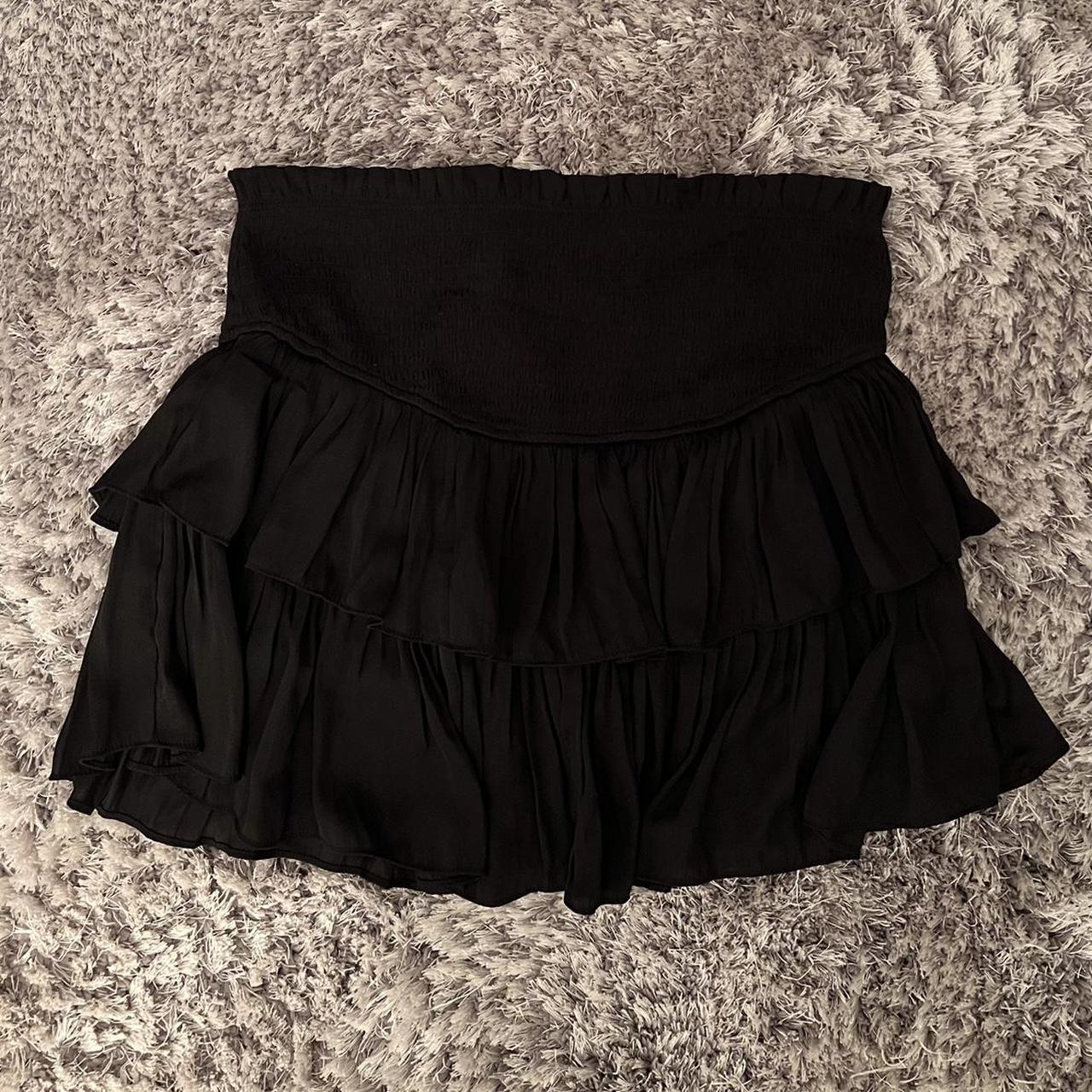 Gab & kate ruffle mini skirt best sale