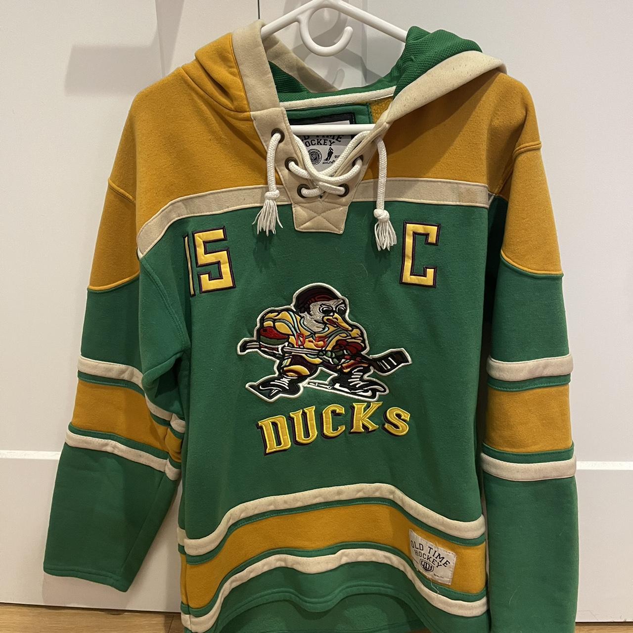 Mighty ducks hoodie jersey hot sale