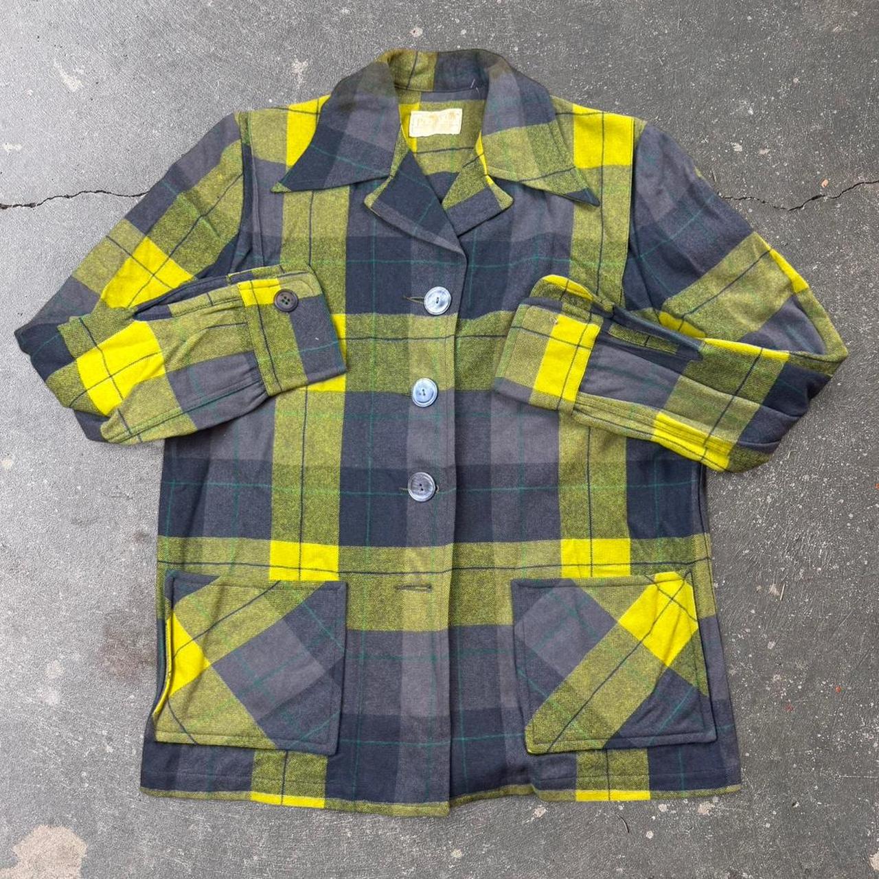 Pendleton Women's Lightweight Jacket - Multi/Gree… - image 1