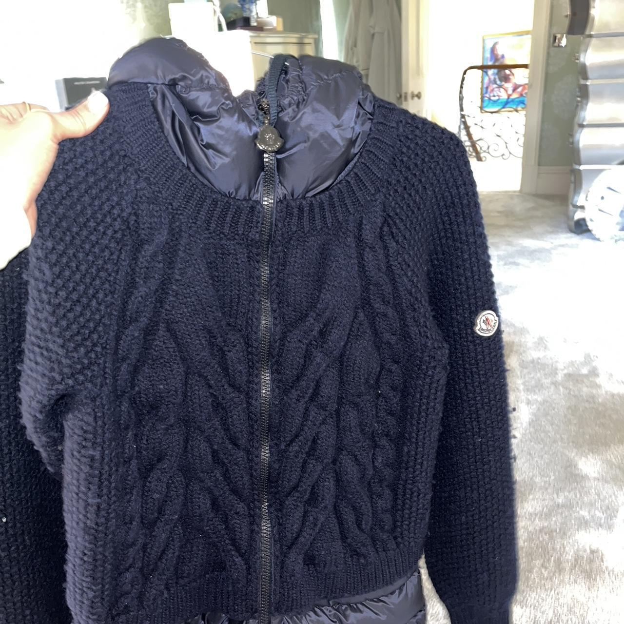 Moncler rare winter jacket, perfect for cold... Depop