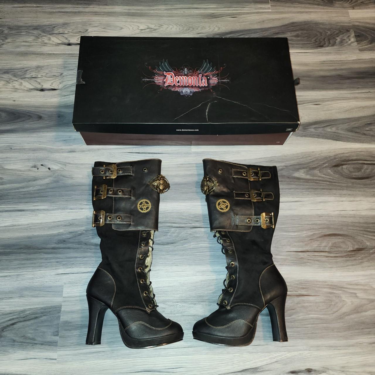 demonia vegan boots