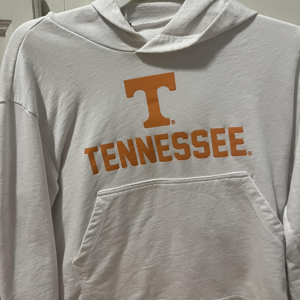 University of Tennessee Cropped Hoodie Medium / Orange and White | Hype and Vice