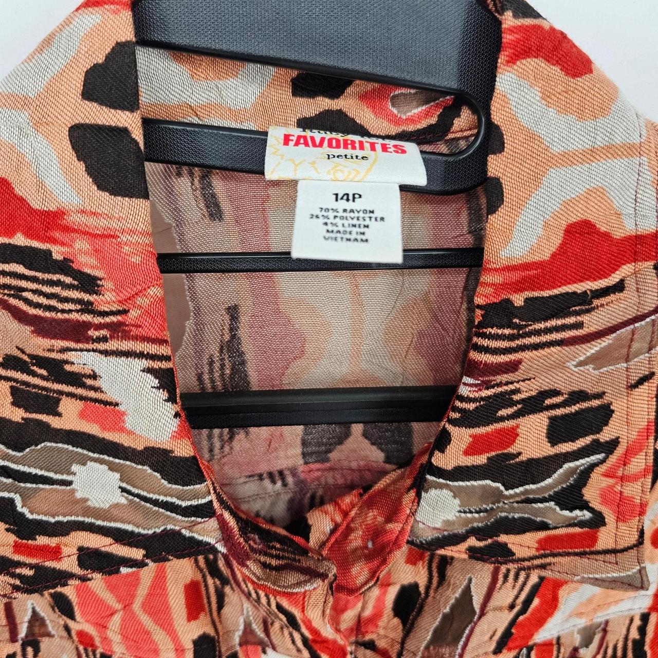 Ruby Rd. Women's Jacket - Orange/Brown - 14 – Rub… - image 3