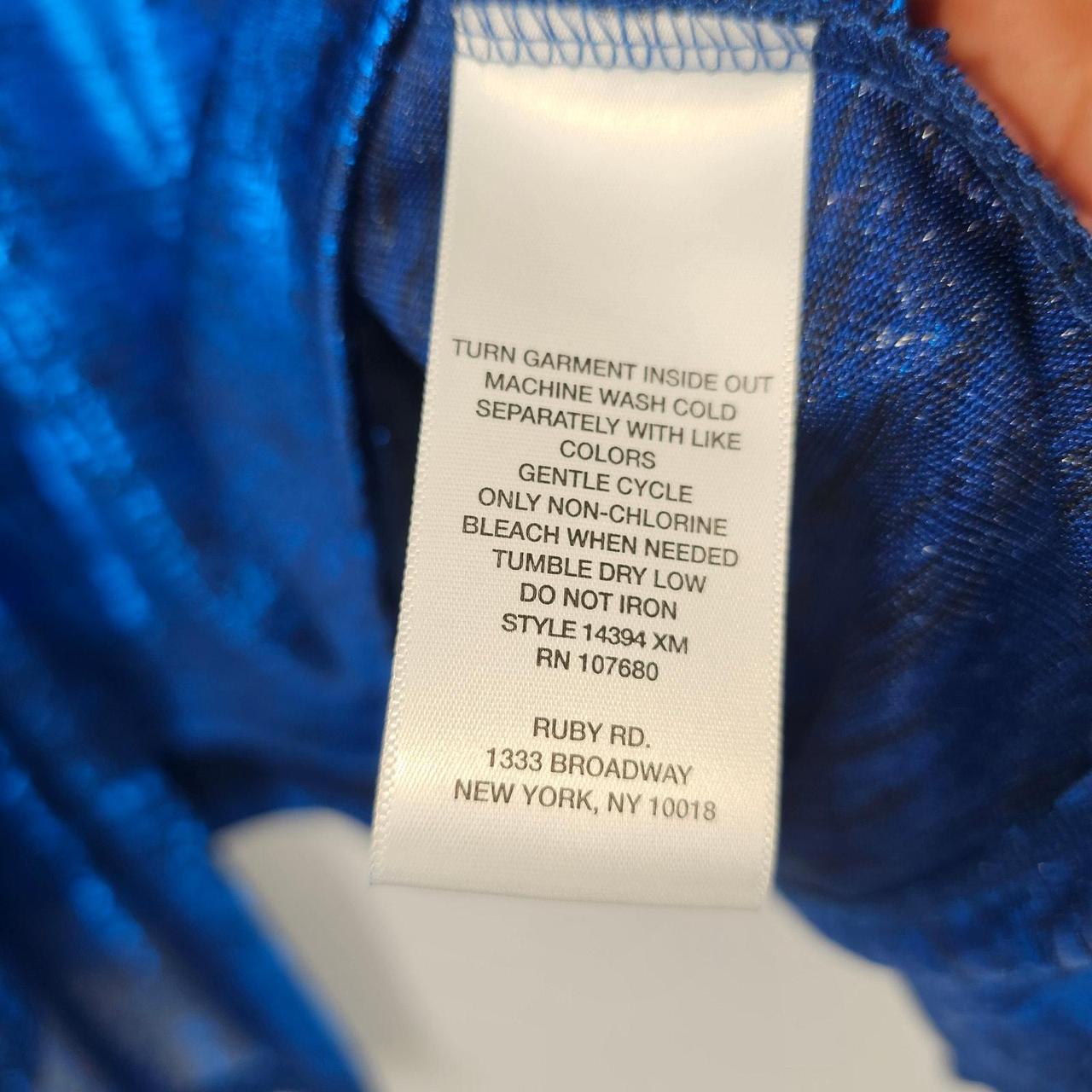 Ruby Rd. Women's Blouse - Blue - L – NWOT Ruby Rd… - image 8