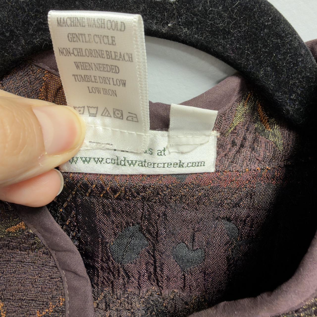 Coldwater Creek Women's Jacket - Brown/Multi - L … - image 4