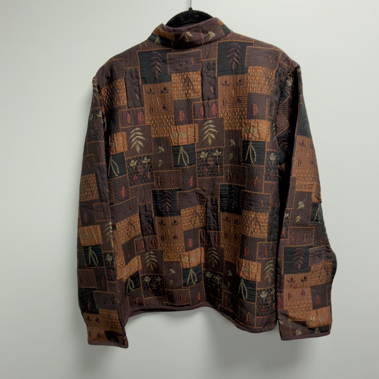 Coldwater Creek Women's Jacket - Brown/Multi - L … - image 5