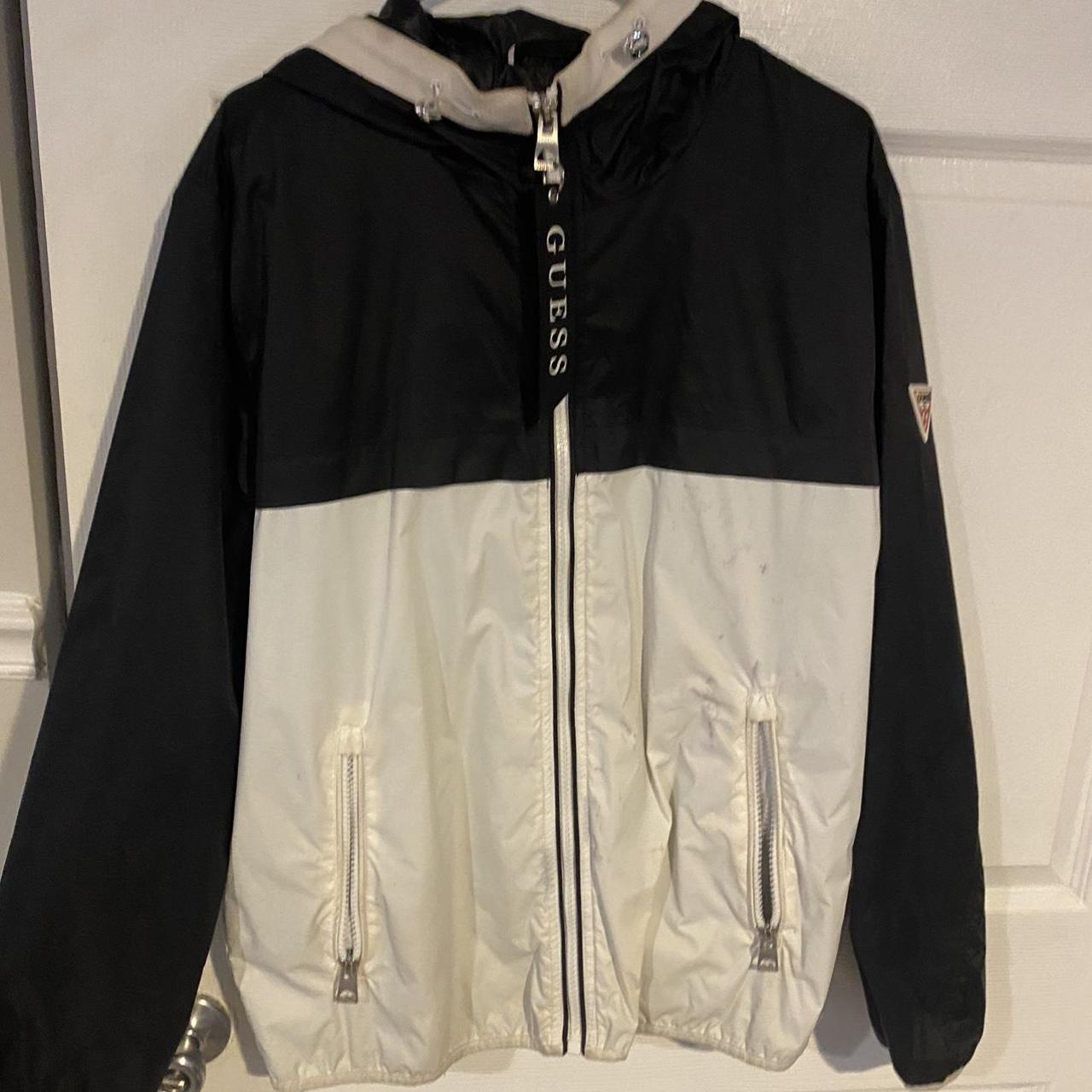 Guess windbreaker guess windbreaker jacket Depop