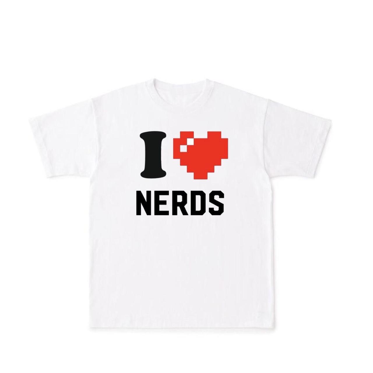 I Heart Nerds Tshirt🌠 Unisex True To Size 100 Depop 