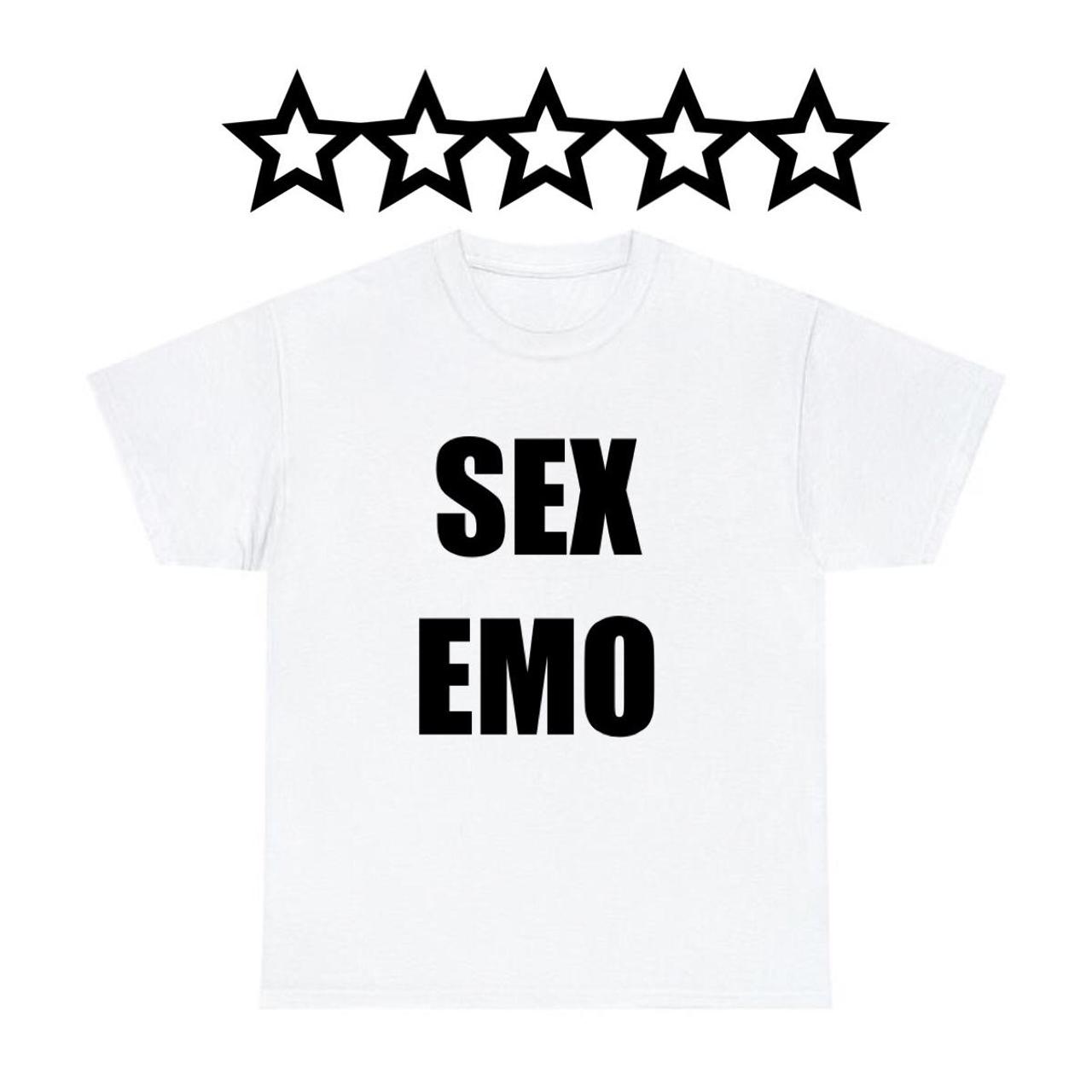 Sex Emo 🕷🖤 Tee •unisex •true To Size •100 Heavy Depop