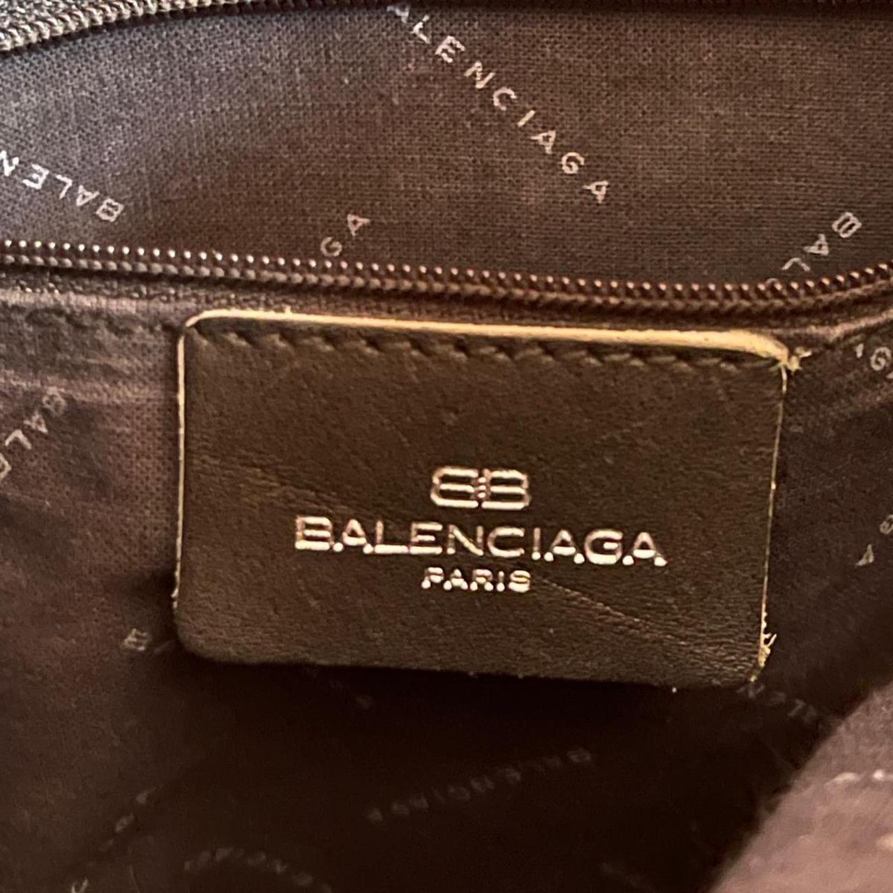 Authentic BALENCIAGA vintage bag. Color is brown - Depop