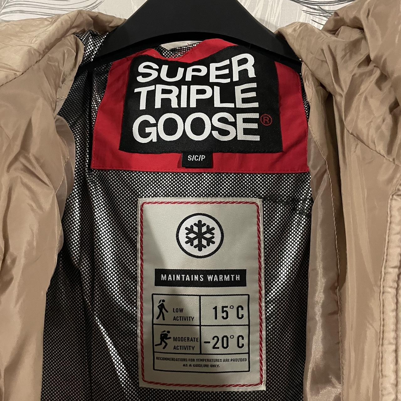 Super triple goose vegan band new with tags S M