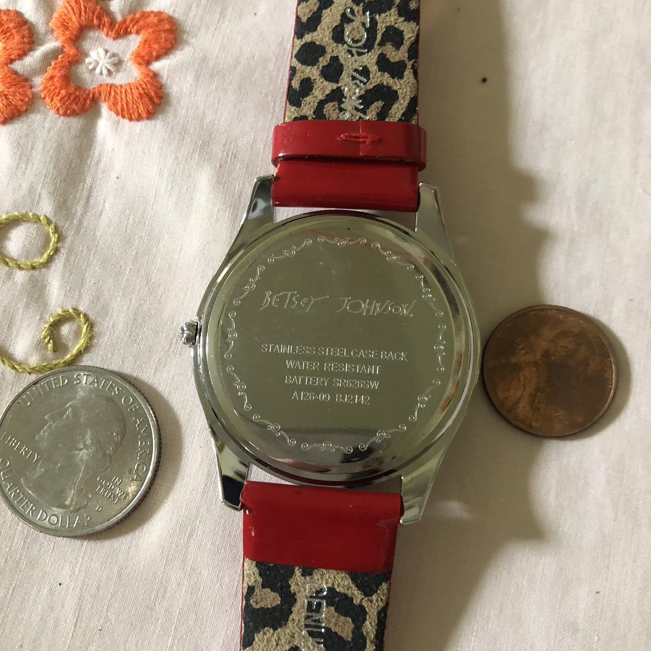 Betsey johnson sale silver watches