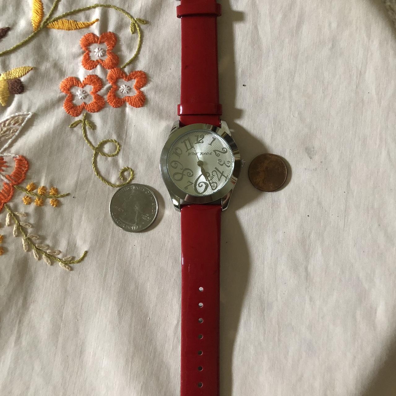 Georgous NWOT Betsey Johnson Watch Stamped Genuine Depop