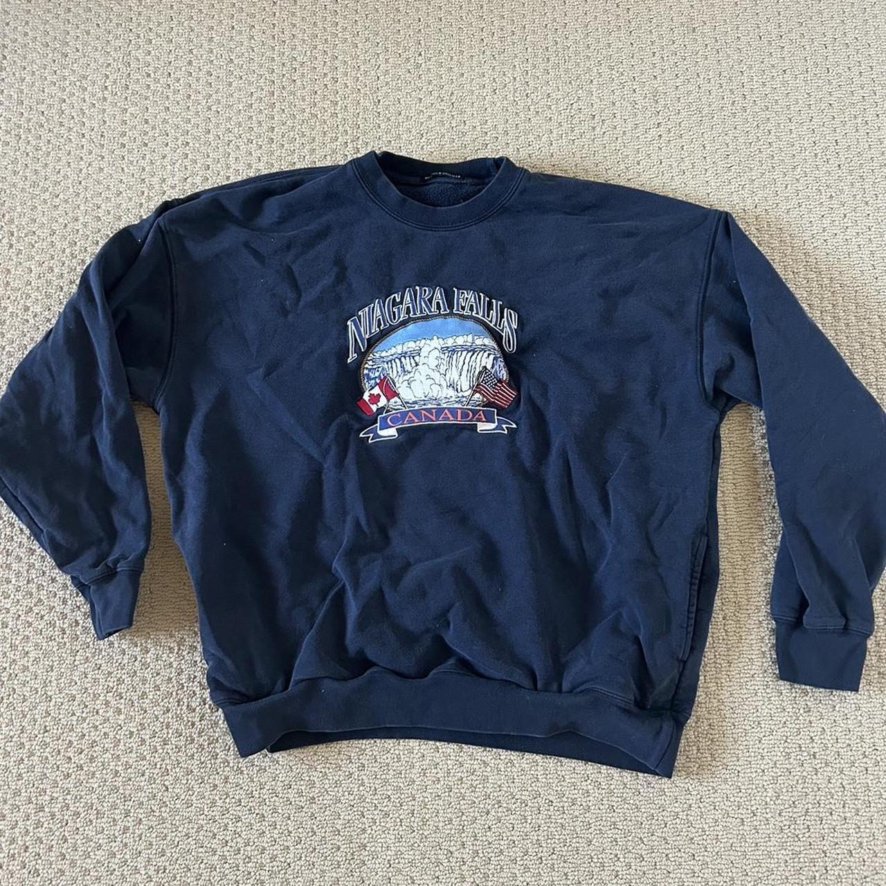 Oversized Hoodie Niagara Falls Canada Sweatshirt Brandy Melville