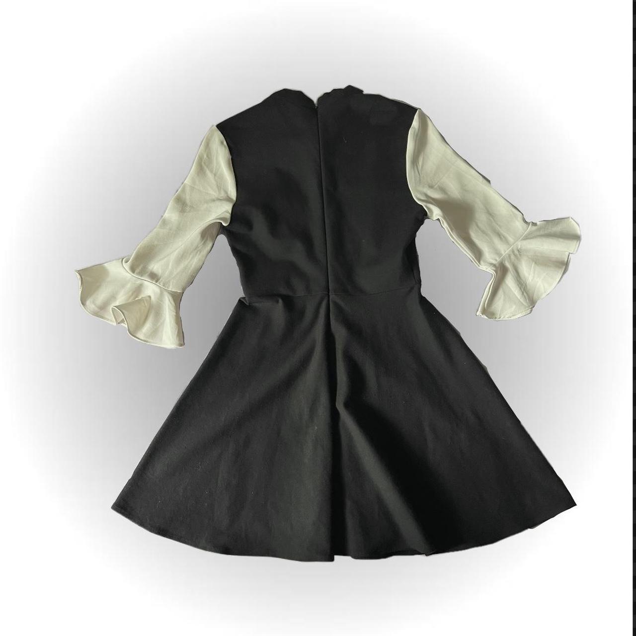 Women's Black and White Dress (2)