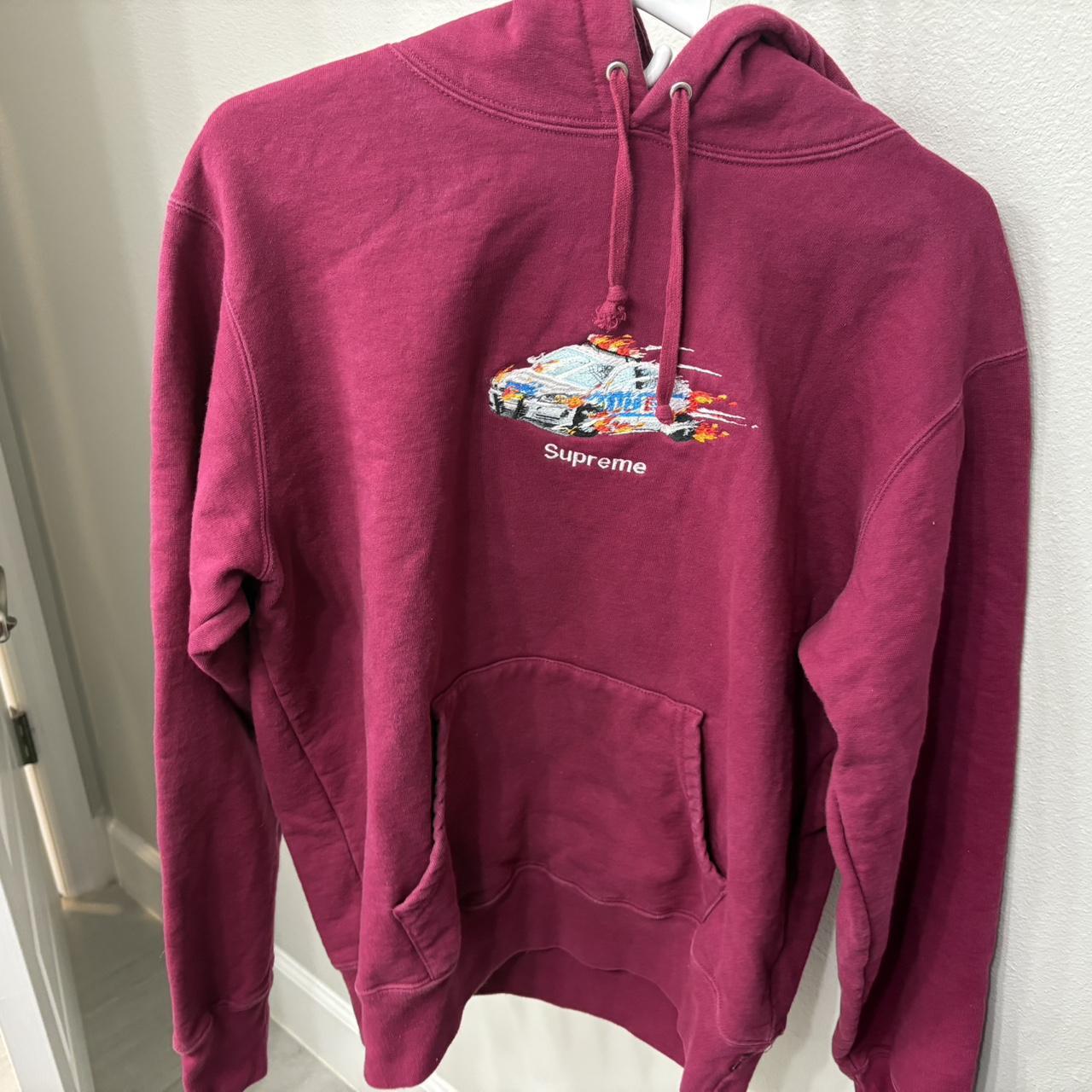 Supreme cop-car-hoodie - Depop