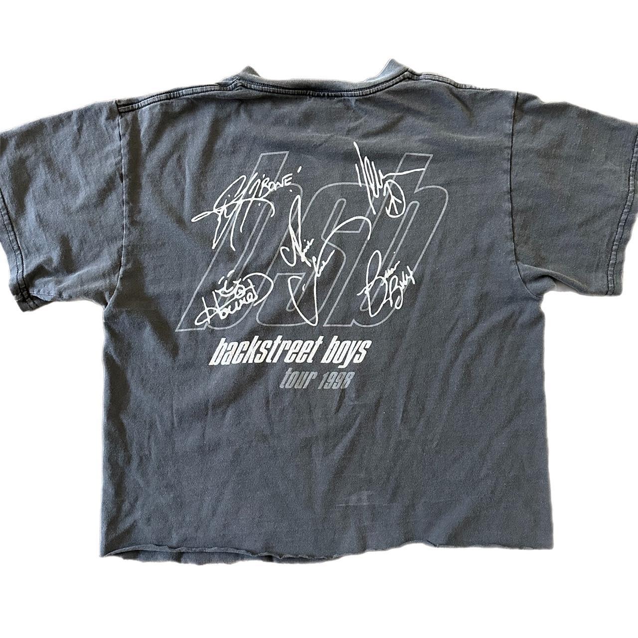 Backstreet boys バレンシアガ元ネタ 当時物Tシャツ