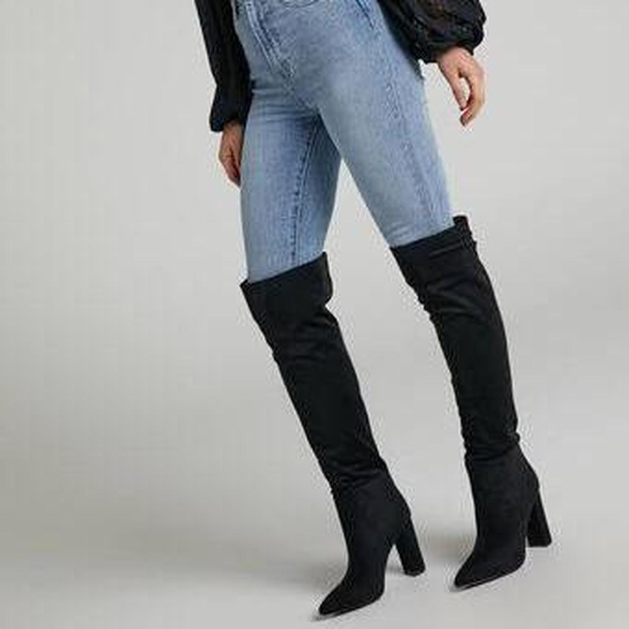 Billini Moscow boot in black Size 7 Can be worn... - Depop