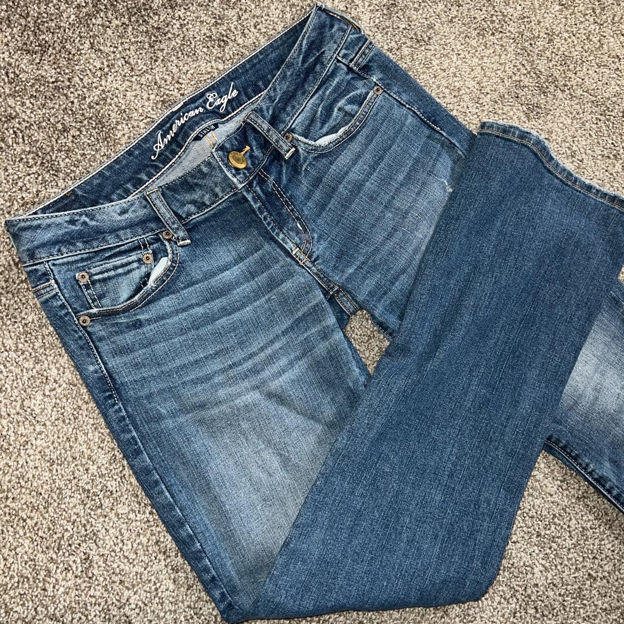 vintage American eagle low rise jeans super cute and... Depop