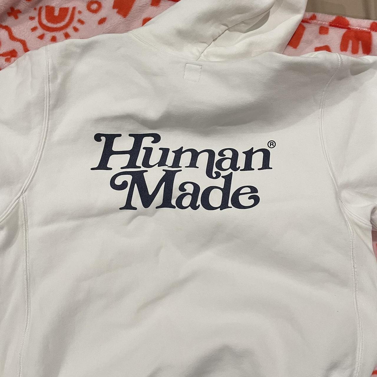 Human Made Men's White Hoodie (2)