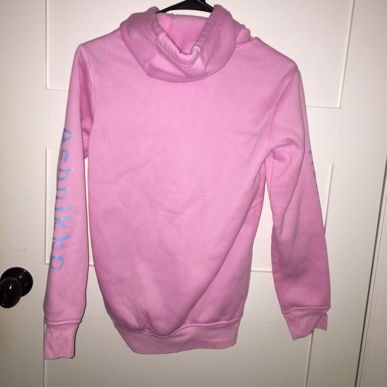 Ashnikko Hoodie worn few times Best fits XXS or... - Depop