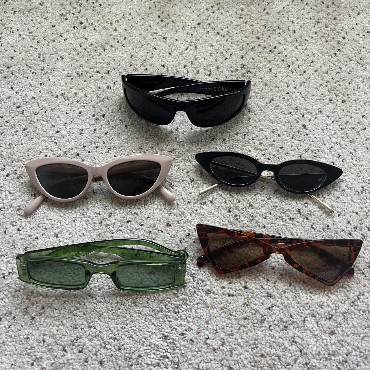 Sunglasses bundle 5 pairs multicoloured