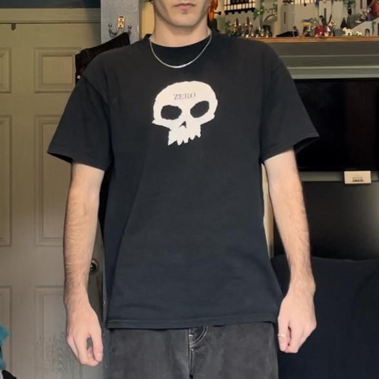 Vintage y2k zero skateboards shirt medium On the... Depop