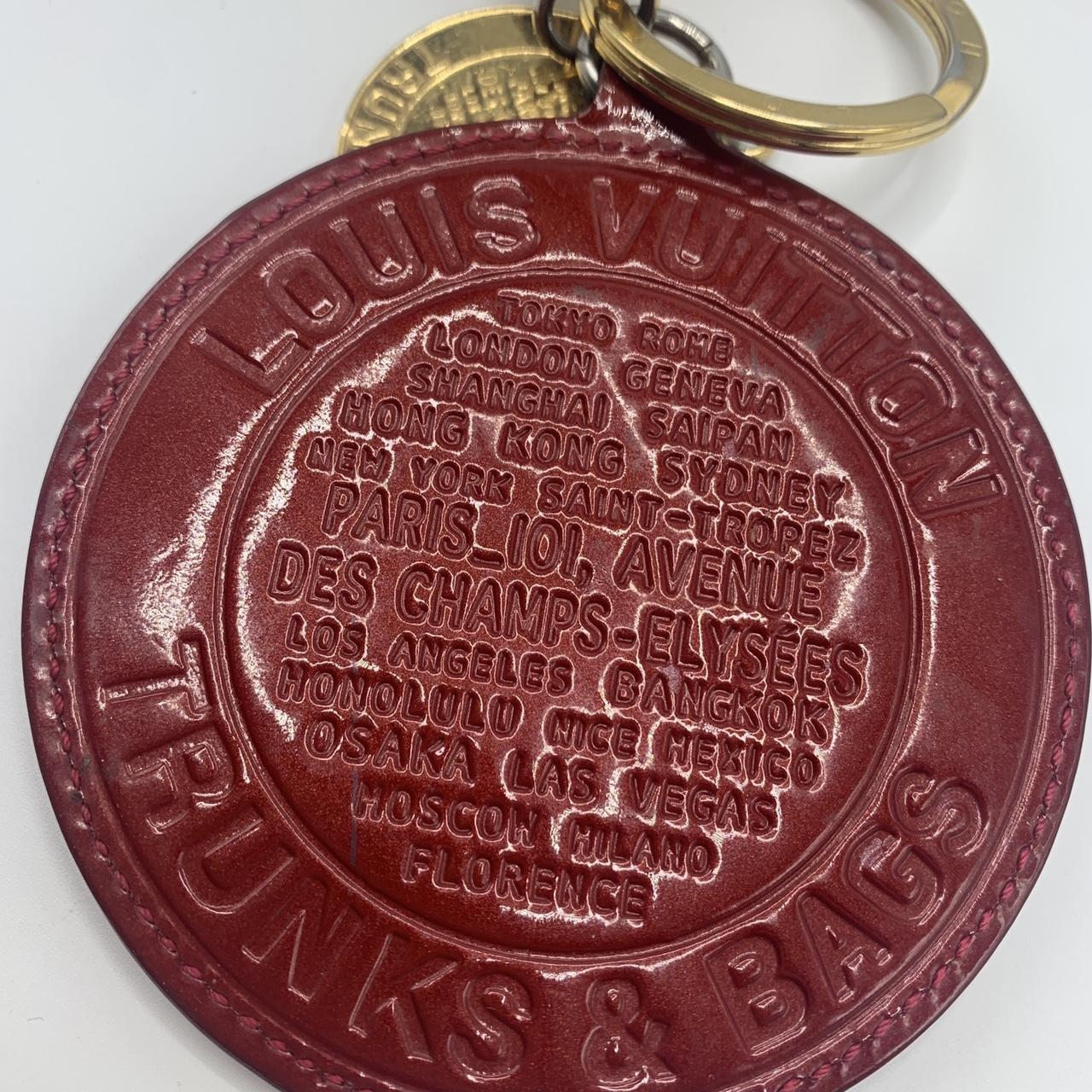 Louis Vuitton Trunks & Bags Red Vernis Bag Charm Key Ring