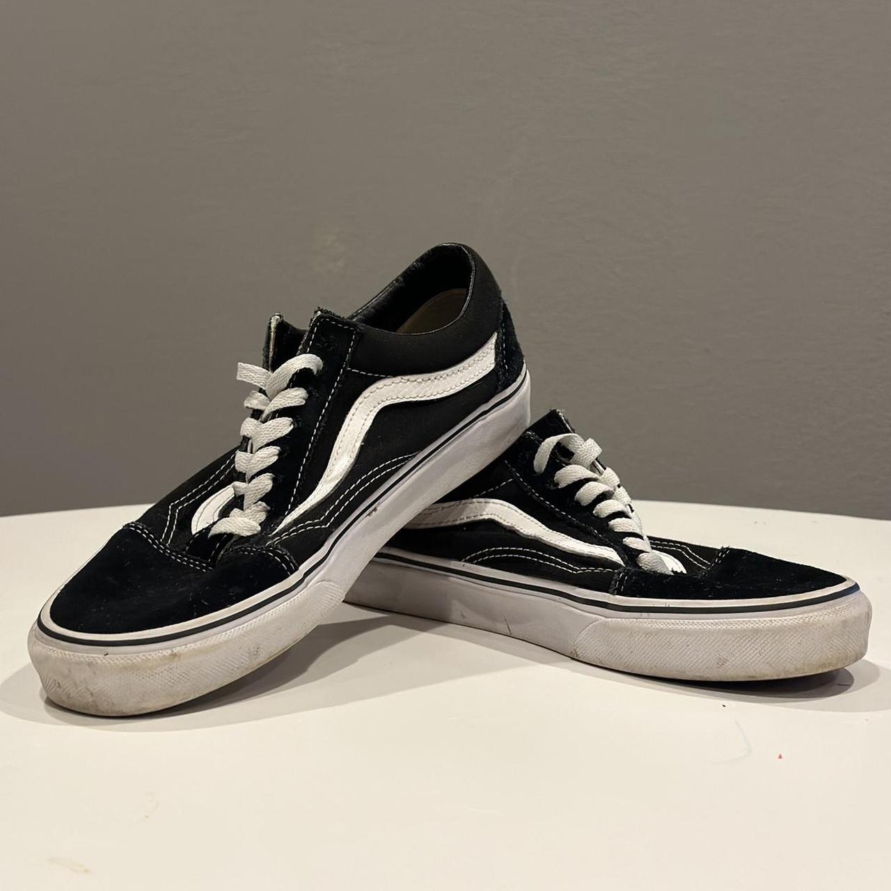 Black vans outlet 7.5