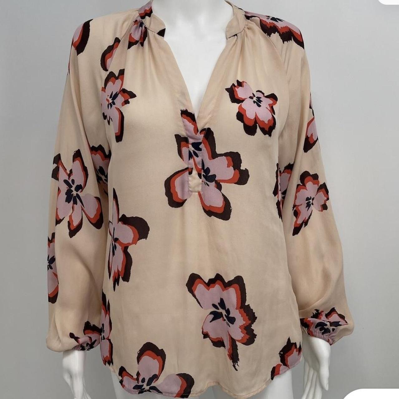 A.L.C Women's Blouse - Pink/Multi - 10 – ALC- siz… - image 3