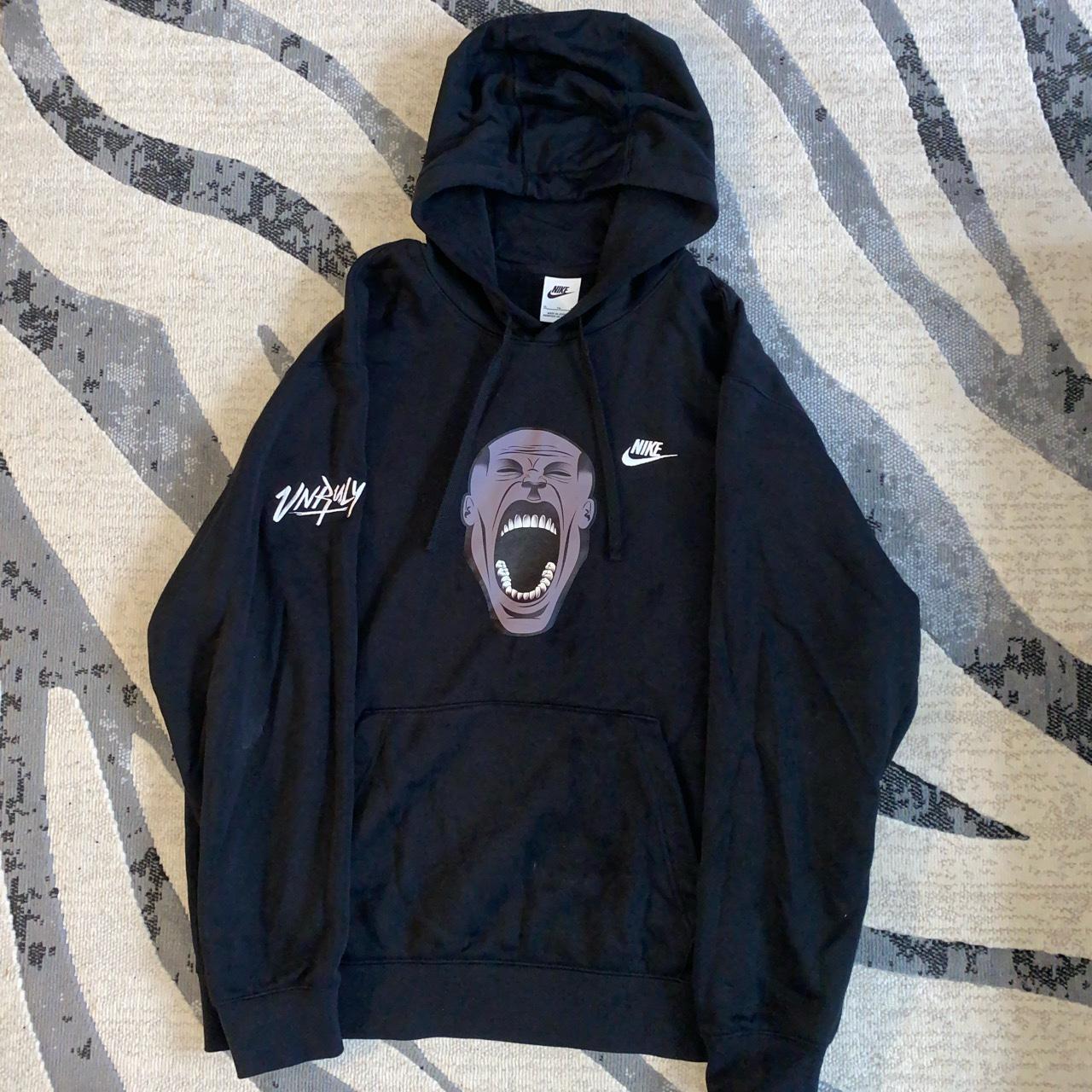 Unruly Nike hoodie rare find great Depop