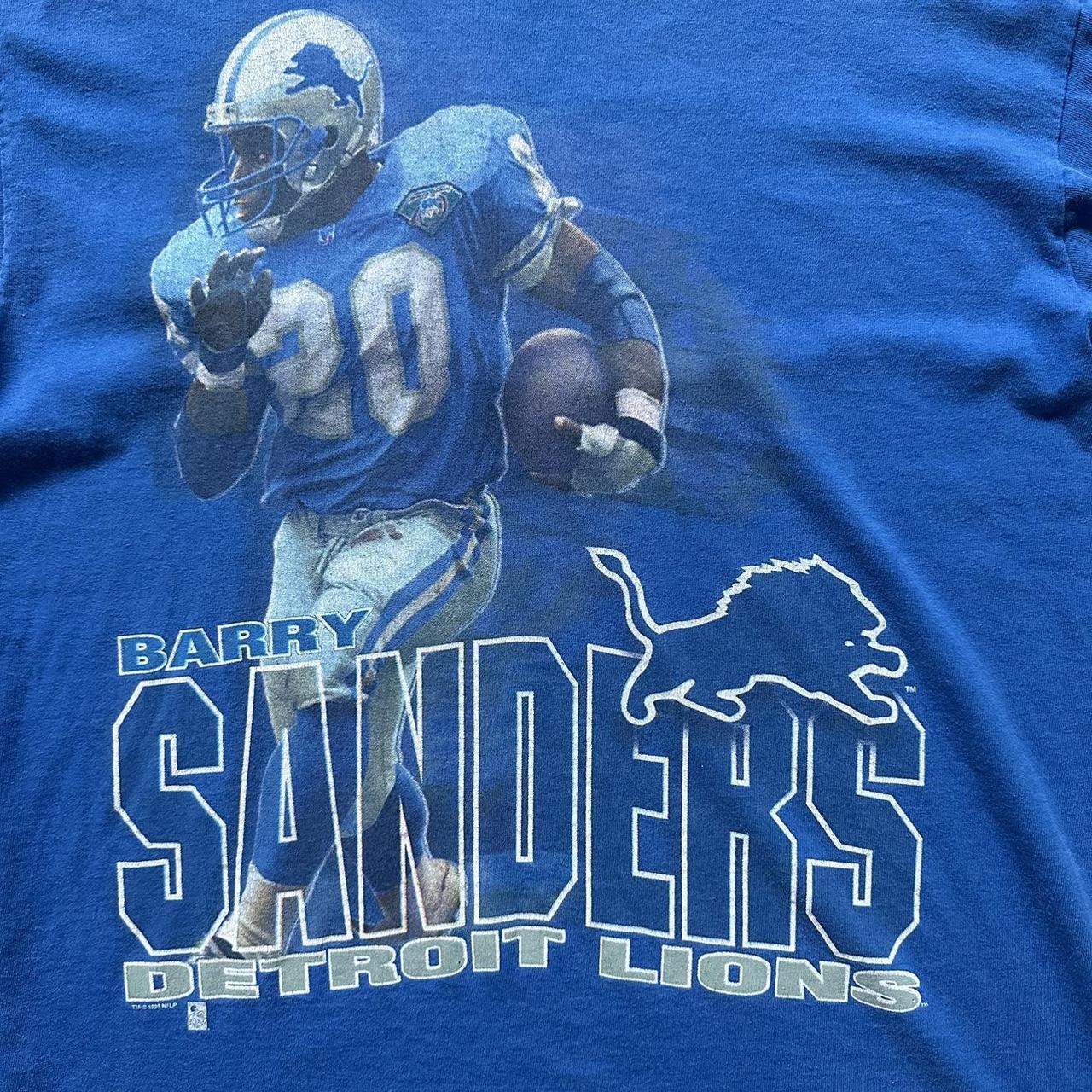 Vintage 90s NFL Detroit Lions Helmet Salem T-Shirt