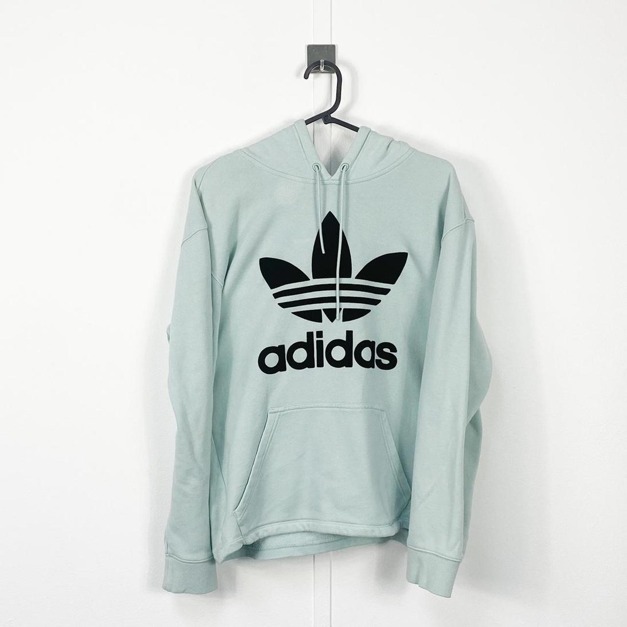 Adidas ash discount green sweatshirt