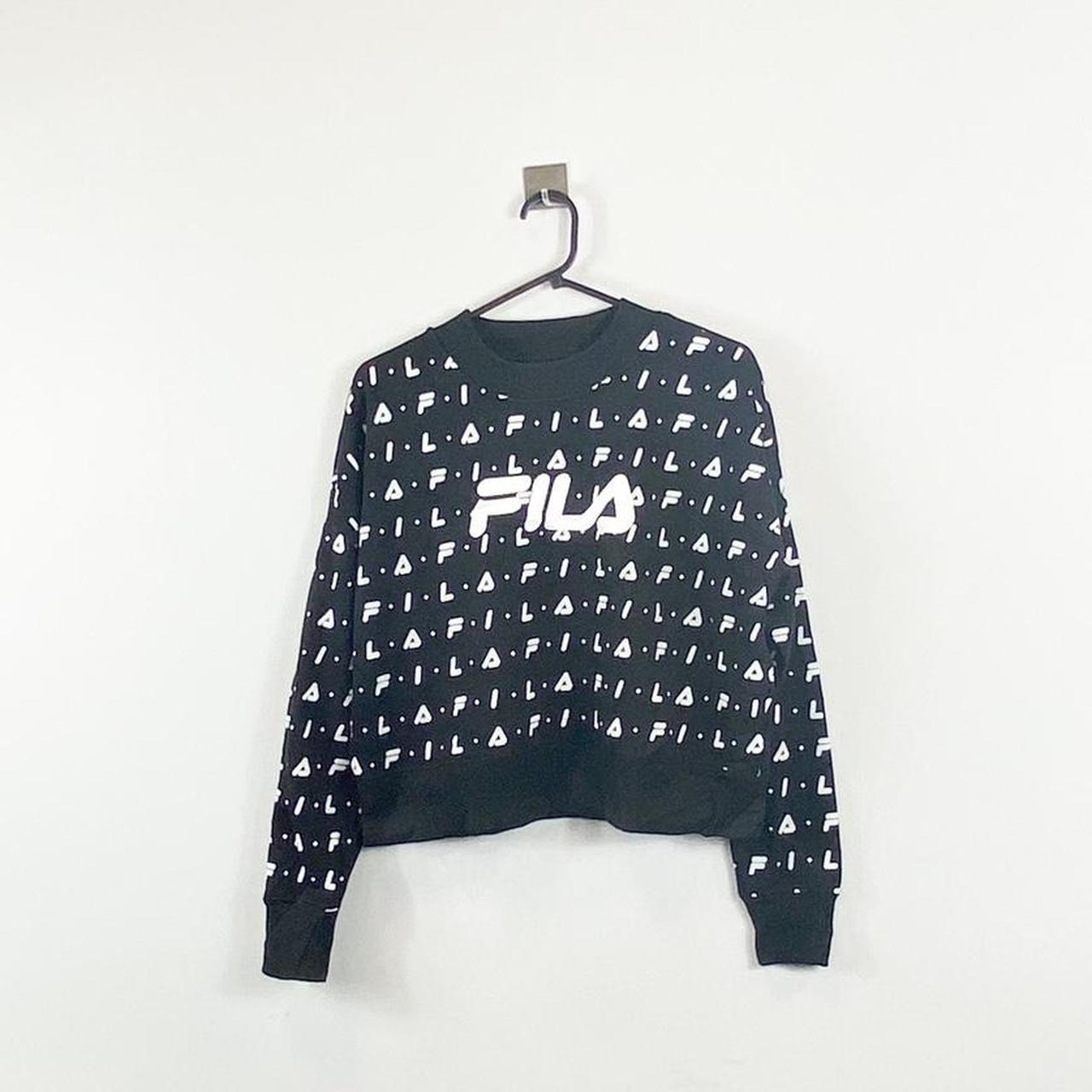 Fila on sale crop sweatshirt